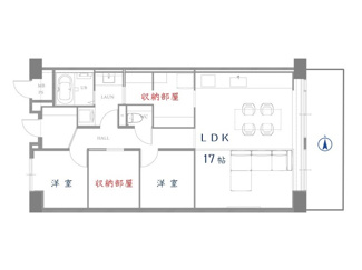 【間取り】 | 千里丘グリーンマンション