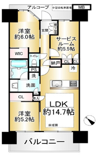 【間取り】 | プラウド近江八幡