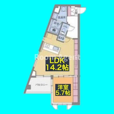 グランドゥール覚王山の間取り