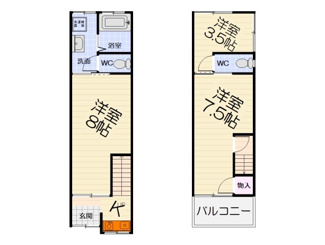 【間取り】 | 茱萸木3丁目テラス