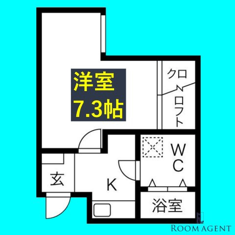 インフィニティ今池の間取り
