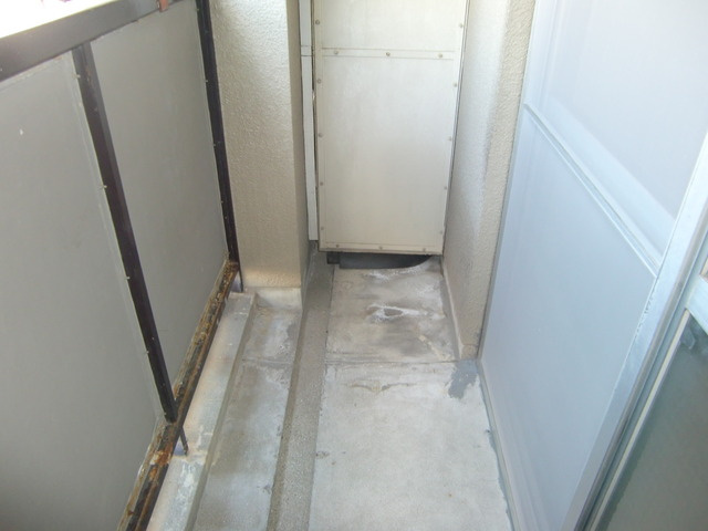 マツヤパークマンションのバルコニー