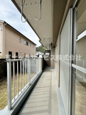 【バルコニー】 | サンコーポ大岩 中古マンション | バルコニーです