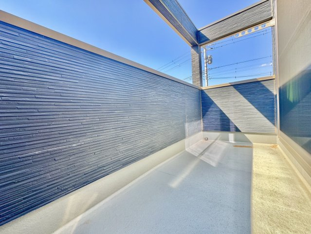 つくば市流星台中古戸建のバルコニー