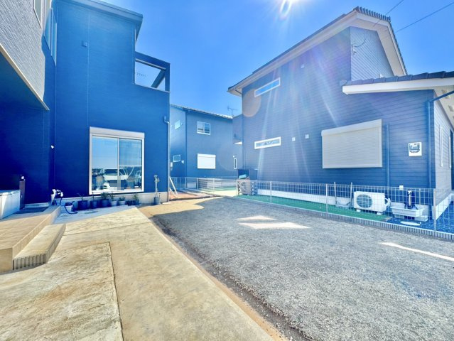 つくば市流星台中古戸建の庭