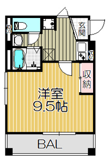 【間取り】 | ルーチェ西宮