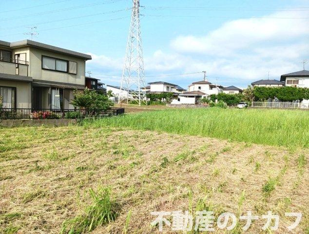 宇城市松橋町両仲間の売地の外観