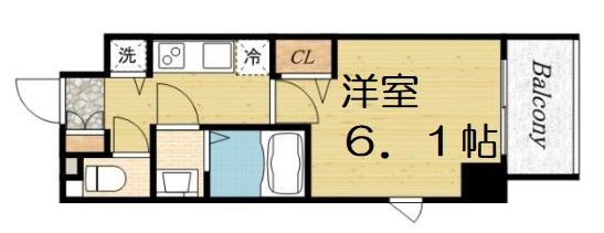 【間取り】 | プレサンス上町台クレスト