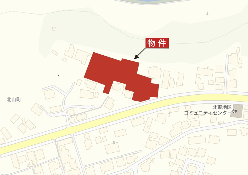 亀山市北山町《全11区画》の地図|詳細Map