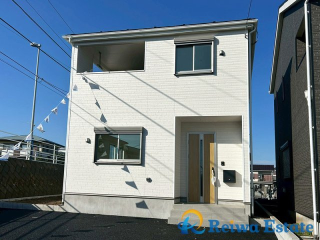 新築戸建　茅ヶ崎市柳島2丁目の外観|柳島小学校まで徒歩3分・中島中学校まで徒歩9分でお子様の通学も安心です。