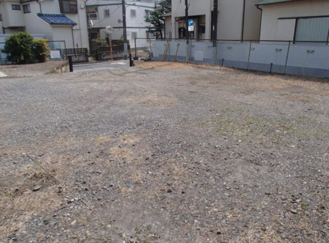 江戸川区平井７丁目の売地の前面道路含む現地写真