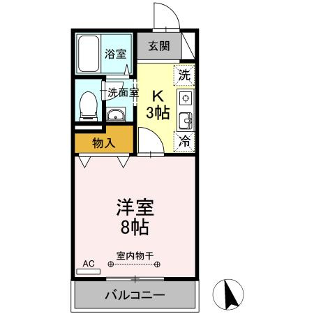 【間取り】 | Kハイム