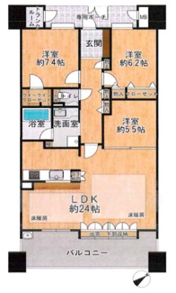 【間取り】 | コスモフォレスタ箕面