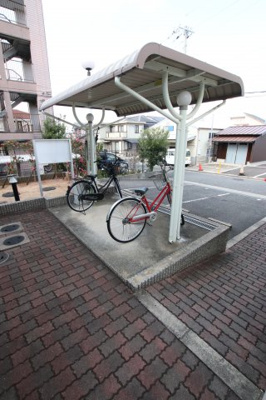 【その他共用部分】 | グリーンガーデンハイツ | 駐輪場