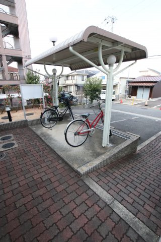 【その他共用部分】 | グリーンガーデンハイツ | 駐輪場