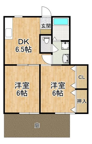 【間取り】 | グリーンガーデンハイツ
