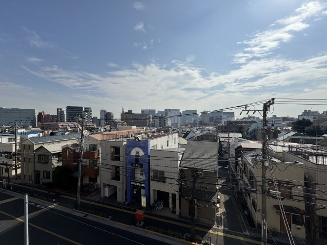 ハイツゼームス坂の展望|開放的な眺望です