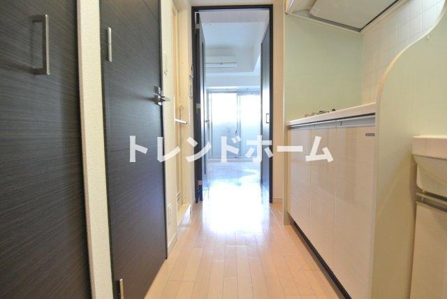 アドバンス大阪城レガーレの玄関|選べる家電プランあり！！