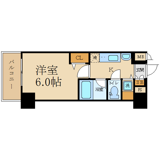 アドバンス大阪城レガーレの間取り|選べる家電プランあり！！