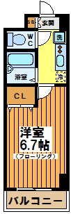 【間取り】 | ロリエ笹塚