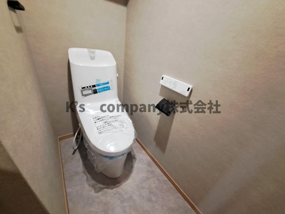 ●茅ヶ崎市緑が浜　オクトピア緑が浜　のトイレ|白を基調とした清潔感のあるトイレ◇