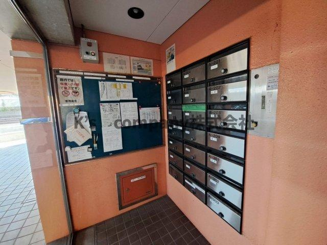 ●茅ヶ崎市緑が浜　オクトピア緑が浜　の設備|郵便受け◇