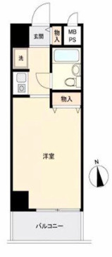 【間取り】 | ライオンズマンション天神橋筋六丁目