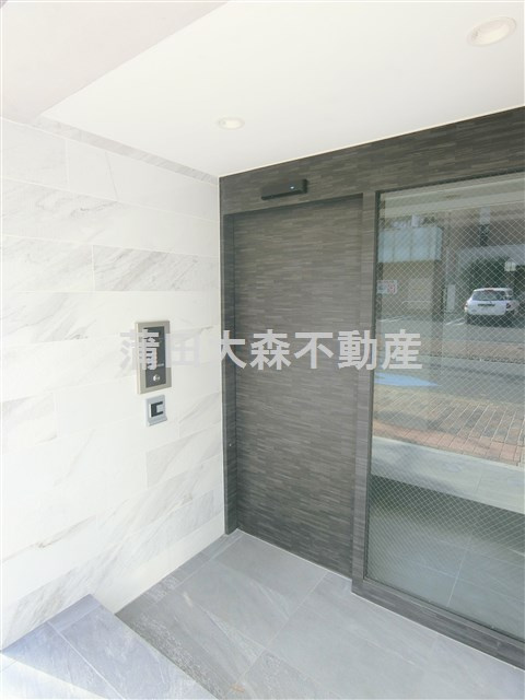 ココキューブ西蒲田のエントランス|オートロック