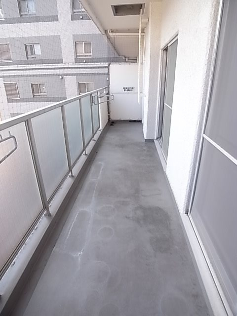 第２豊田ビルのバルコニー