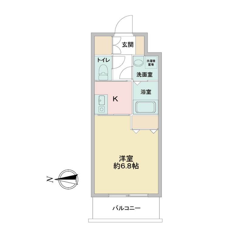 ラクラス高殿の間取り