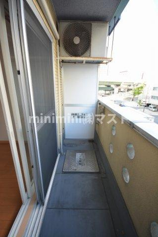 プレアデス本田のバルコニー