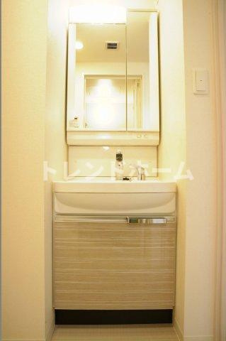 プレサンス北浜オリジンの独立洗面台|選べる家電プランあり！！