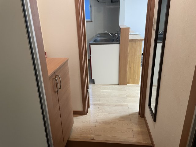 アルファーメゾンの玄関