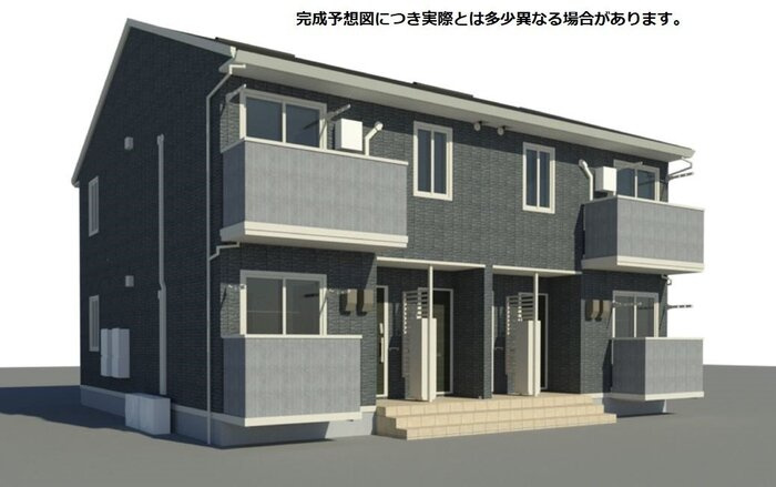 アスフォートの外観パース