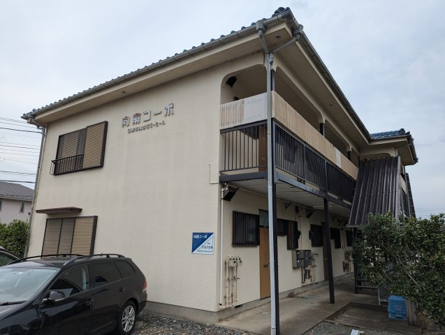 向南コーポのエントランス