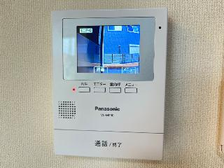 メゾンアルスの内装|カメラ付インターホン（イメージ）