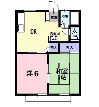 サンライフひろみねBの間取り