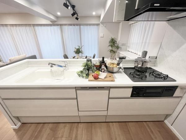 【キッチン】 | グリーンコート藤が丘イクシーズ | 食洗器も完備