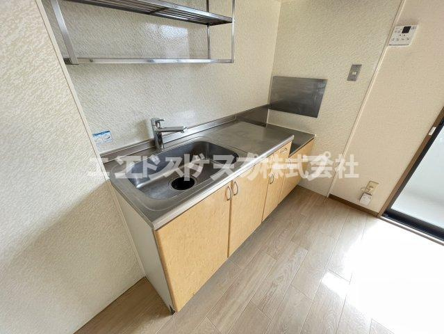 オリゾン　Ｂのキッチン|高崎、前橋エリアのお部屋探しはエンドスケープまで！お客様の理想お聞かせ下さい♪
内装の色味が画像と異なる場合がございます。