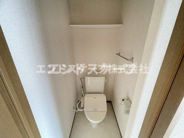 オリゾン　Ｂのトイレ|高崎、前橋エリアのお部屋探しはエンドスケープまで！お客様の理想お聞かせ下さい♪
内装の色味が画像と異なる場合がございます。