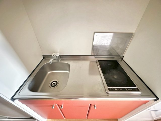 レオパレスウイング北坂戸のキッチン|きれいなキッチンです