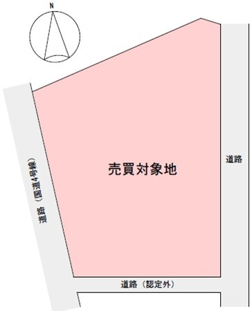 矢板市片岡の土地図