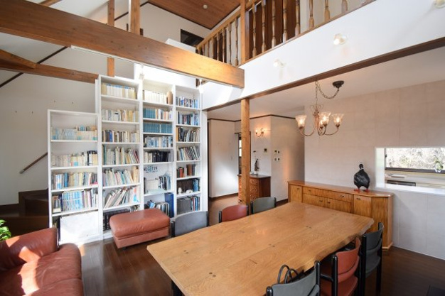 【居間・リビング】 | 大室高原別荘地　戸建