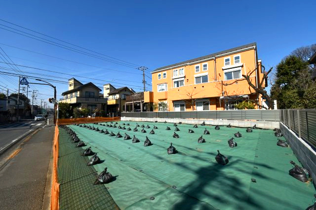 吉祥寺北町2丁目・売地・南西角地の外観