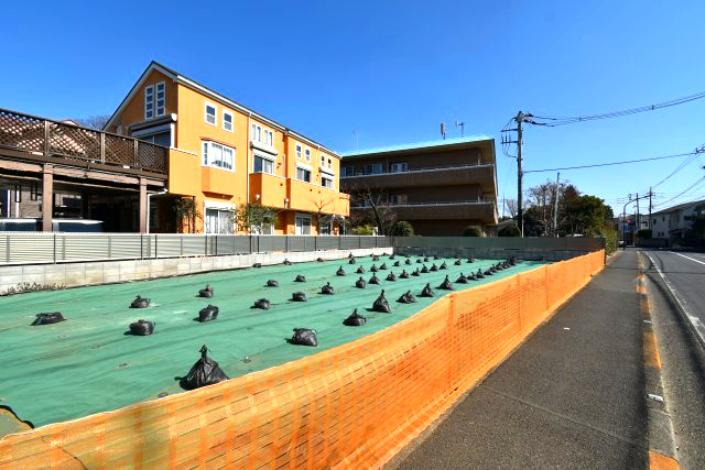 吉祥寺北町2丁目・売地・南西角地の外観