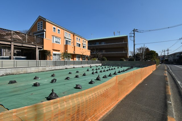吉祥寺北町2丁目・売地・南道路の前面道路含む現地写真