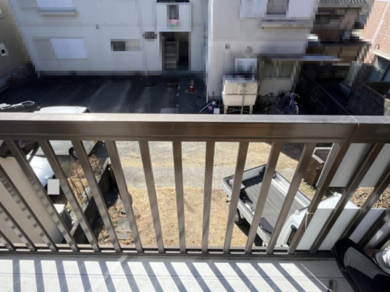 西秦泉寺　中古戸建　リフォーム済のバルコニー