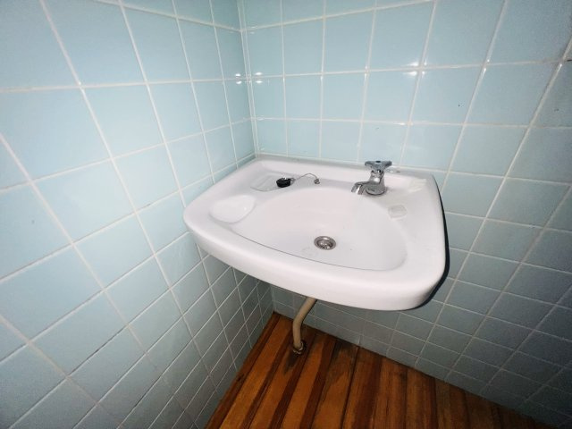 矢部川ハイツの洗面所