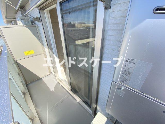 D-room本町のバルコニー|高崎、前橋、伊勢崎エリアのお部屋探しはエンドスケープまで！お客様の理想お聞かせ下さい♪