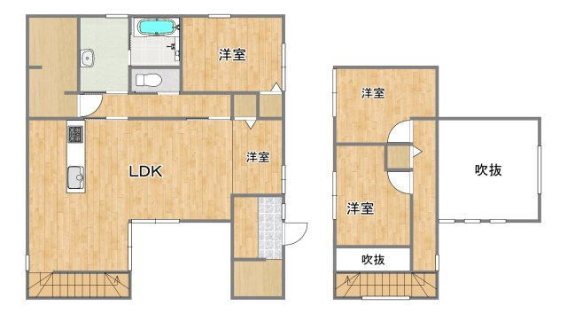 【間取り】の画像